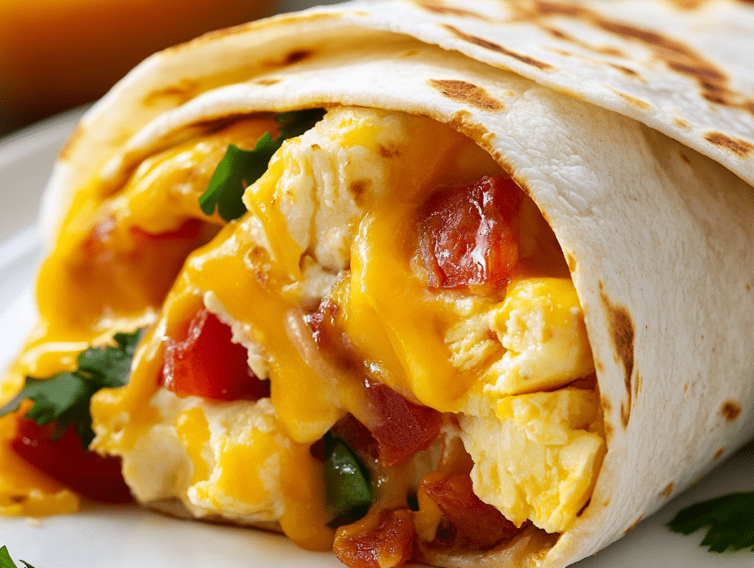 What Does a Breakfast Burrito Contain?