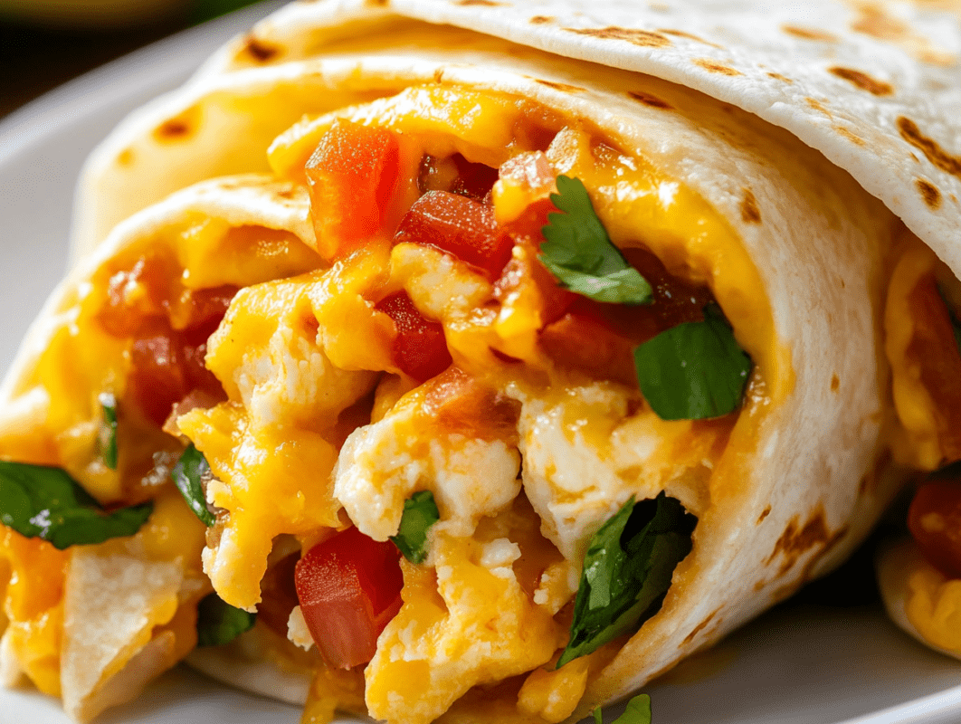 What Does a Breakfast Burrito Contain?