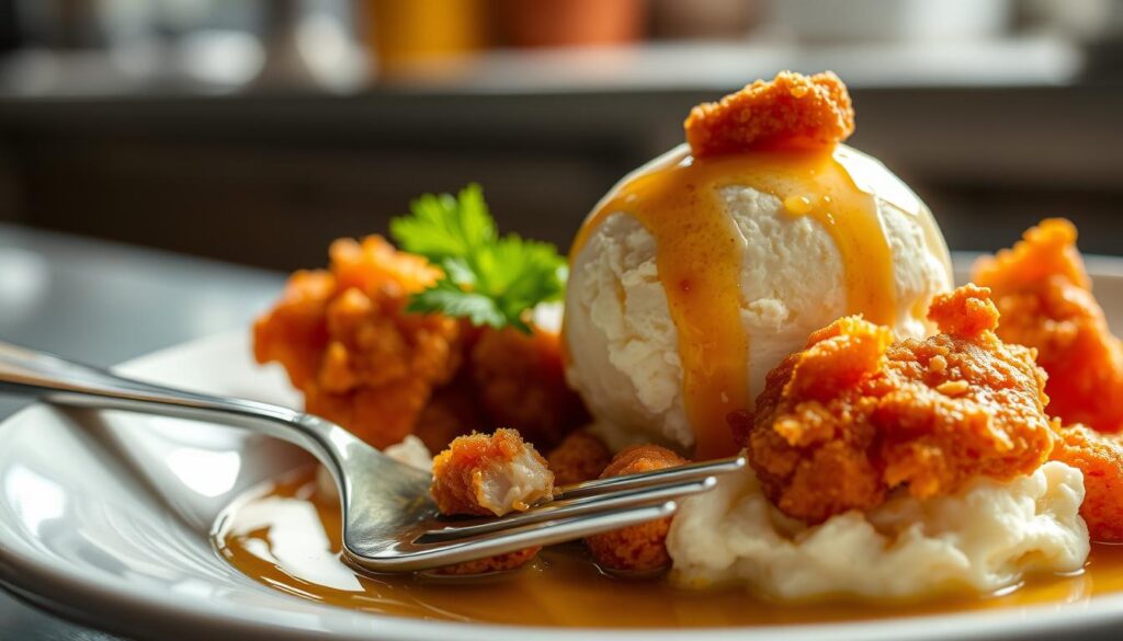 Fried Chicken Ice Cream