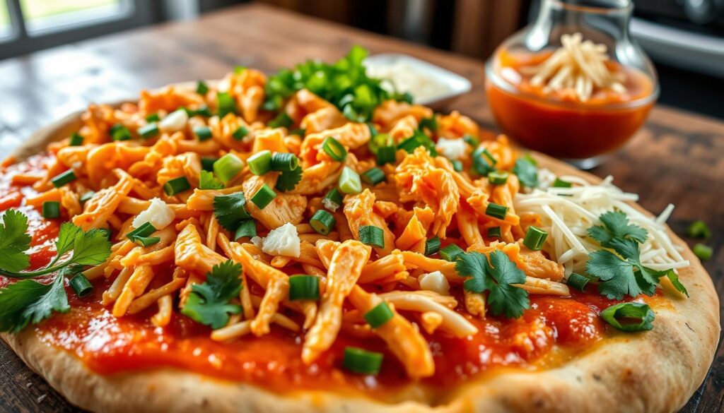 buffalo chicken pizza ingredients